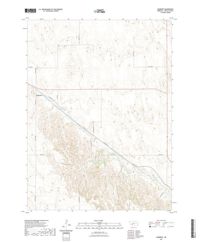 United States Geological Survey Somerset, NE (2021, 24000-Scale) digital map