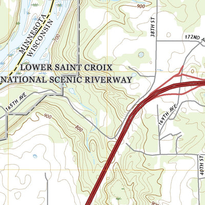 United States Geological Survey Somerset South, WI (2022, 24000-Scale) digital map
