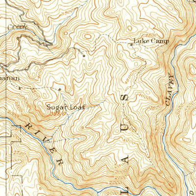 United States Geological Survey Sonora, CA (1898, 125000-Scale) digital map