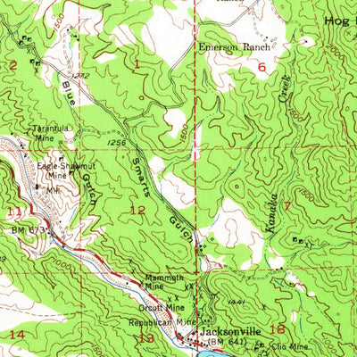 United States Geological Survey Sonora, CA (1948, 62500-Scale) digital map