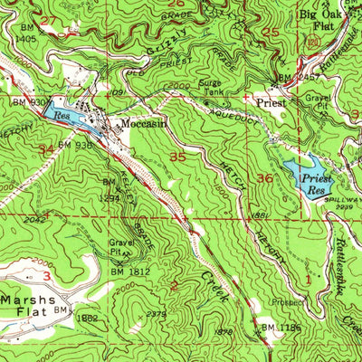 United States Geological Survey Sonora, CA (1948, 62500-Scale) digital map