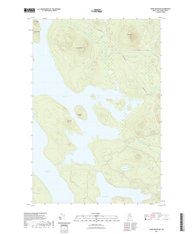 United States Geological Survey Soper Mountain, ME (2021, 24000-Scale) digital map