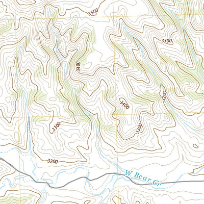 United States Geological Survey South Bear Creek, MT (2020, 24000-Scale) digital map