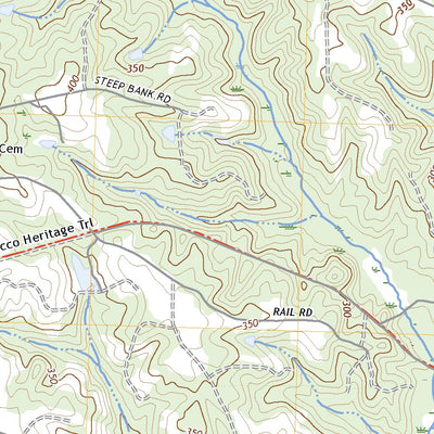 United States Geological Survey South Hill, VA (2022, 24000-Scale) digital map