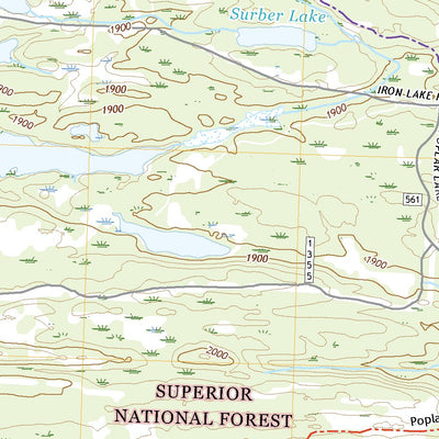 United States Geological Survey South Lake, MN (2022, 24000-Scale) digital map