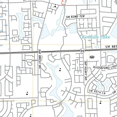 United States Geological Survey South Miami NW, FL (2021, 24000-Scale) digital map