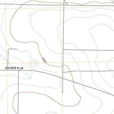 United States Geological Survey South Mustang Draw SE, TX (2022, 24000-Scale) digital map