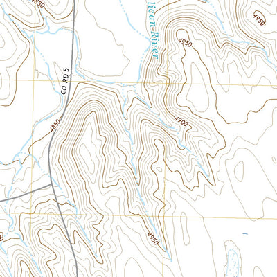 United States Geological Survey South of Flagler, CO (2022, 24000-Scale) digital map