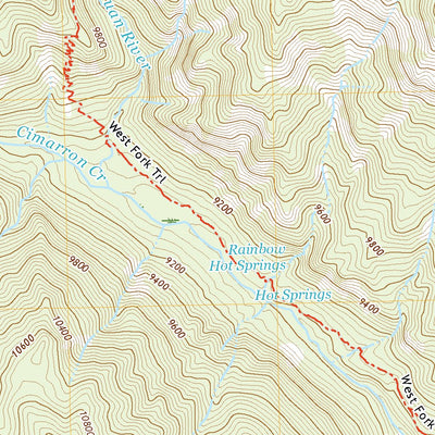 United States Geological Survey South River Peak, CO (2022, 24000-Scale) digital map