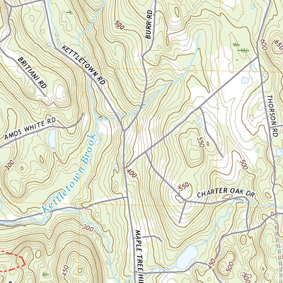 United States Geological Survey Southbury, CT (2021, 24000-Scale) digital map
