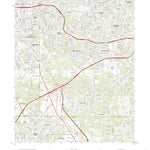United States Geological Survey Southeast Atlanta, GA (2020, 24000-Scale) digital map