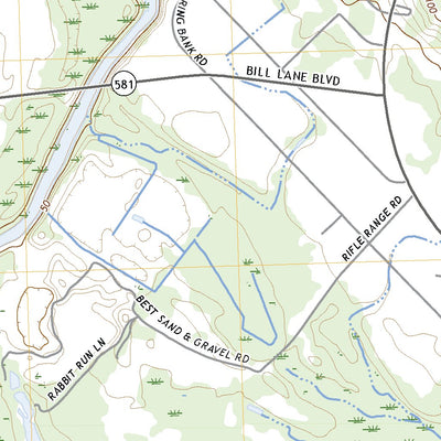 United States Geological Survey Southeast Goldsboro, NC (2022, 24000-Scale) digital map