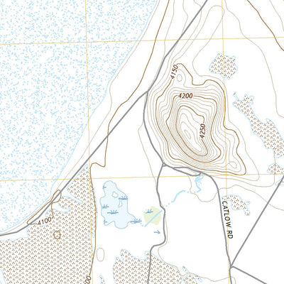 United States Geological Survey Southeast Harney Lake, OR (2020, 24000-Scale) digital map