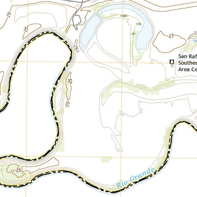 United States Geological Survey Southmost, TX (2022, 24000-Scale) digital map