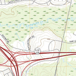 United States Geological Survey Southwest Columbia, SC (2020, 24000-Scale) digital map
