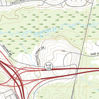 United States Geological Survey Southwest Columbia, SC (2020, 24000-Scale) digital map