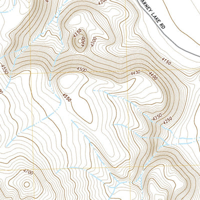 United States Geological Survey Southwest Harney Lake, OR (2020, 24000-Scale) digital map