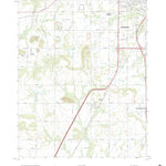 United States Geological Survey Southwest Muskogee, OK (2022, 24000-Scale) digital map