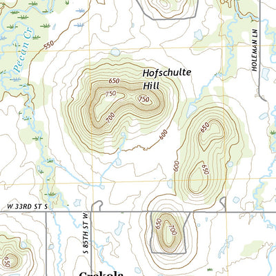 United States Geological Survey Southwest Muskogee, OK (2022, 24000-Scale) digital map