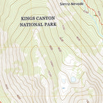United States Geological Survey Sphinx Lakes, CA (2021, 24000-Scale) digital map