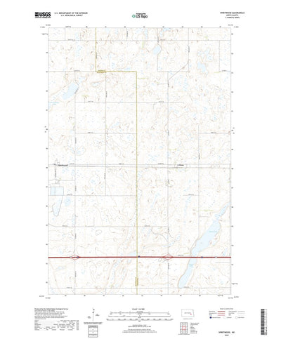 United States Geological Survey Spiritwood, ND (2020, 24000-Scale) digital map