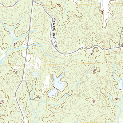 United States Geological Survey Splinter, MS (2021, 24000-Scale) digital map