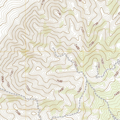 United States Geological Survey Split Mountain, NV (2021, 24000-Scale) digital map