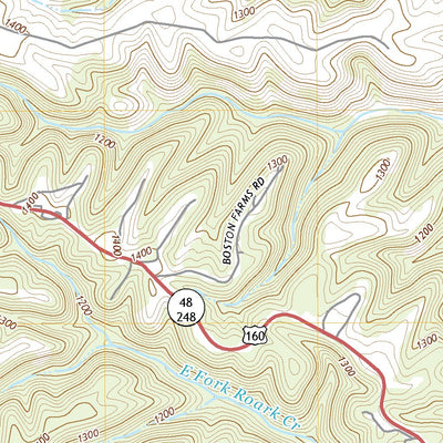 United States Geological Survey Spokane, MO (2021, 24000-Scale) digital map