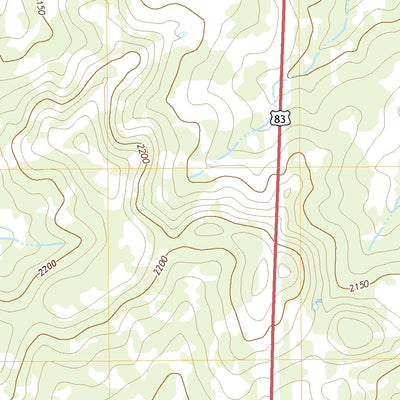 United States Geological Survey Spoon Draw, TX (2022, 24000-Scale) digital map