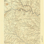 United States Geological Survey Spotsylvania, VA (1892, 125000-Scale) digital map