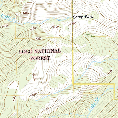 United States Geological Survey Spread Mountain, MT (2020, 24000-Scale) digital map