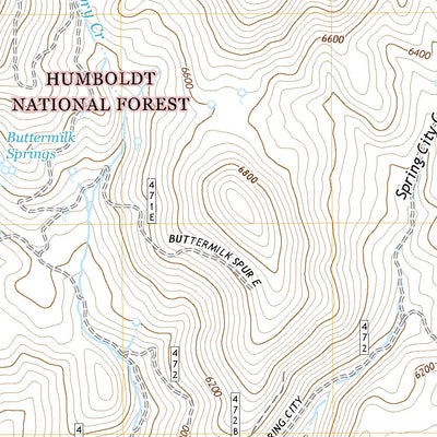 United States Geological Survey Spring City, NV (2021, 24000-Scale) digital map