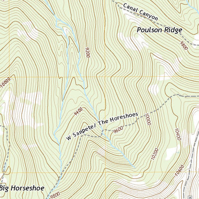 United States Geological Survey Spring City, UT (2020, 24000-Scale) digital map