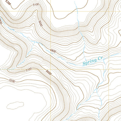 United States Geological Survey Spring Creek Basin, ID (2020, 24000-Scale) digital map