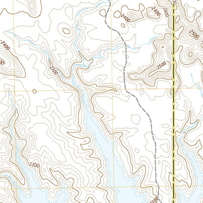 United States Geological Survey Spring Creek Bay, MT (2020, 24000-Scale) digital map