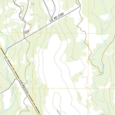 United States Geological Survey Spring Creek Gap, TX (2022, 24000-Scale) digital map