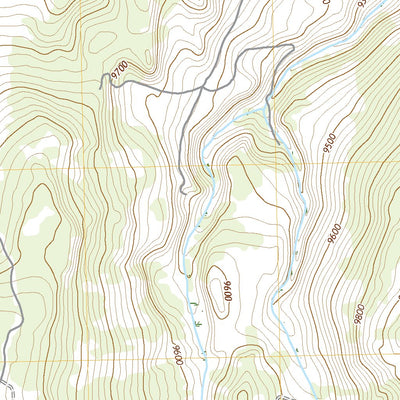 United States Geological Survey Spring Hill Creek, CO (2022, 24000-Scale) digital map