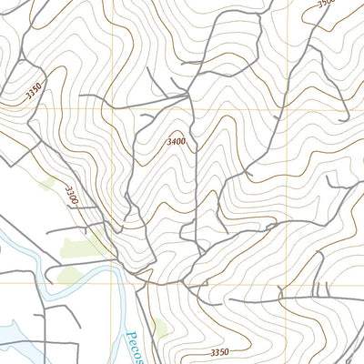 United States Geological Survey Spring Lake, NM (2020, 24000-Scale) digital map