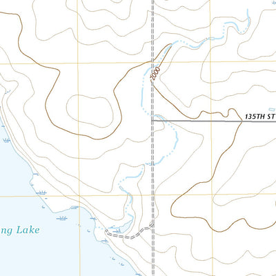 United States Geological Survey Spring Lake, SD (2021, 24000-Scale) digital map