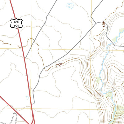 United States Geological Survey Springerville, AZ (2021, 24000-Scale) digital map