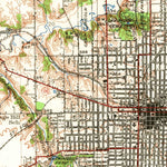 United States Geological Survey Springfield, IL (1940, 62500-Scale) digital map