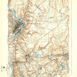 United States Geological Survey Springfield North, MA (1938, 31680-Scale) digital map