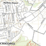 United States Geological Survey Springfield North, MA (2021, 24000-Scale) digital map