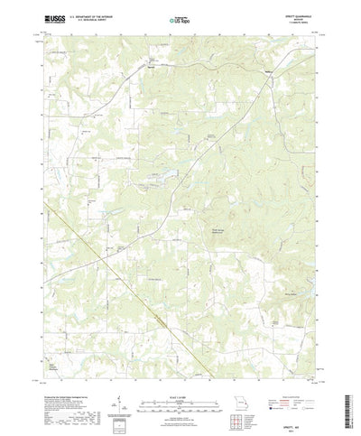 United States Geological Survey Sprott, MO (2021, 24000-Scale) digital map