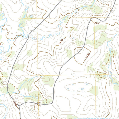 United States Geological Survey Spur NW, TX (2022, 24000-Scale) digital map