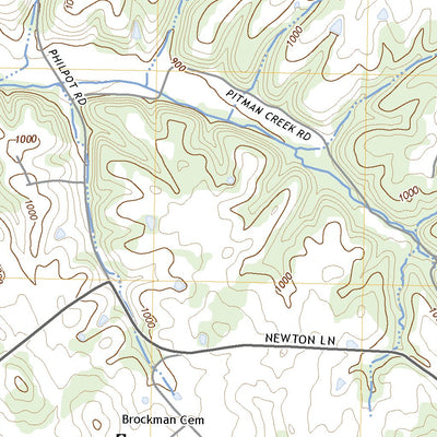 United States Geological Survey Spurlington, KY (2022, 24000-Scale) digital map