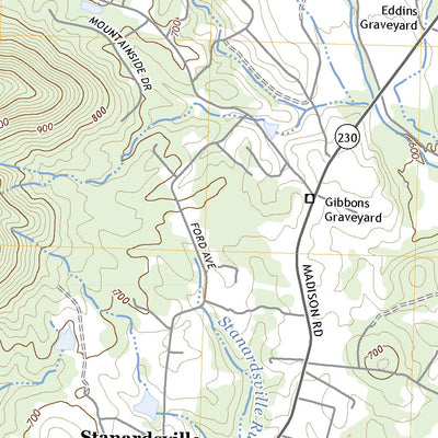 United States Geological Survey Stanardsville, VA (2022, 24000-Scale) digital map