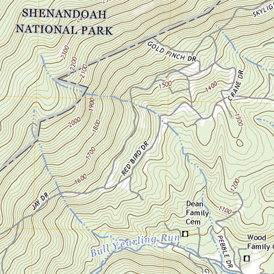 United States Geological Survey Stanardsville, VA (2022, 24000-Scale) digital map