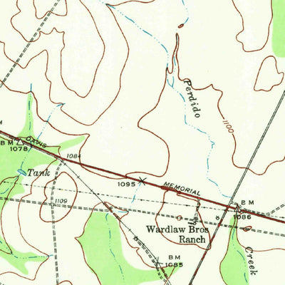 United States Geological Survey Standart, TX (1941, 62500-Scale) digital map