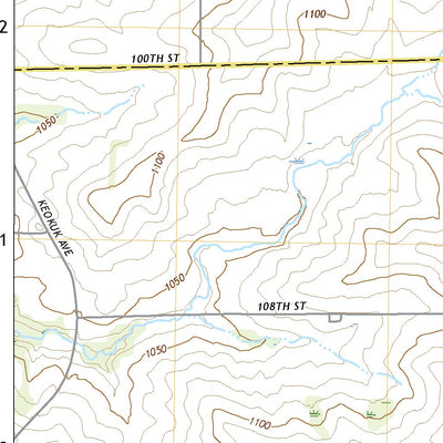 United States Geological Survey Stanley, IA (2022, 24000-Scale) digital map